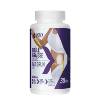 DIETEX BRULE GRAISSE COTE ABDO BT/30