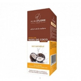 ALMAFLORE HUILE DE NOIX DE COCO . 100ML